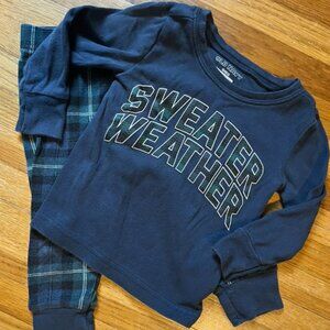Old Navy Sweater Weather Toddler Pajamas